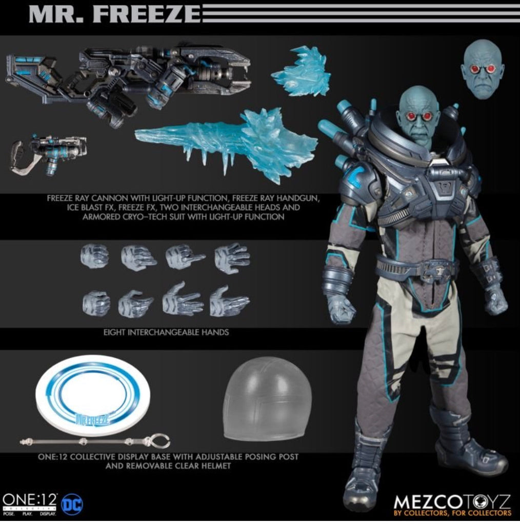 PreOrder MEZCO ONE 12 Mr Freeze – Toy Depot Store