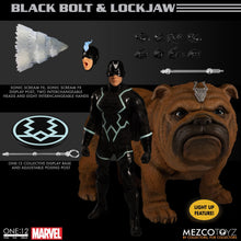 MEZCO ONE 12 Black Bolt & Lockjaw Set