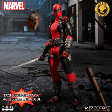 Mezco One:12 Collective Figures - Marvel - Deadpool EXCLUSIVE PRE OWNED