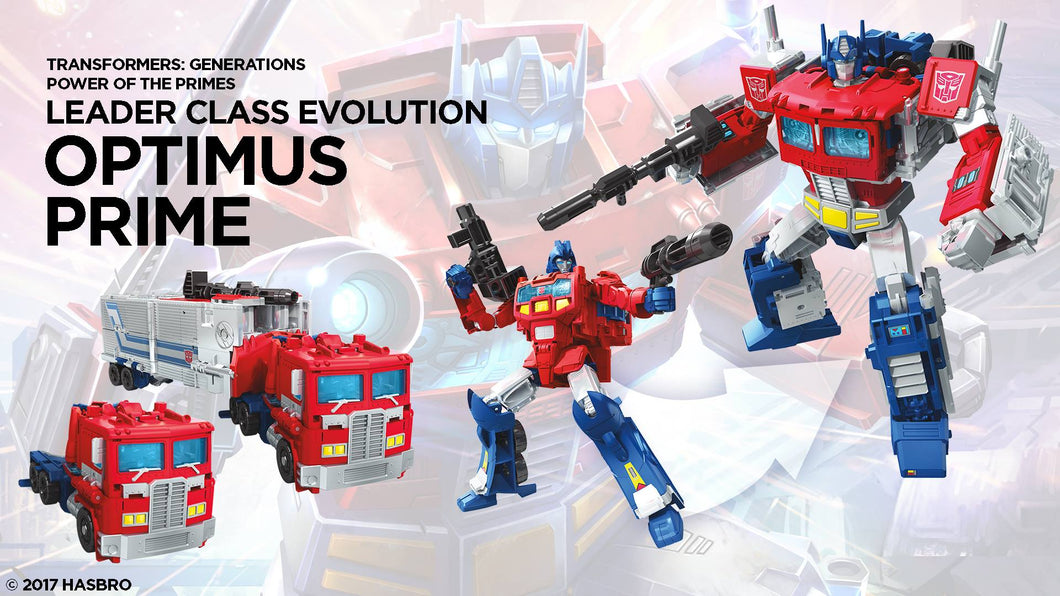 Transformers Generations Power of the Primes Leader Wave 1 Optimus Prime