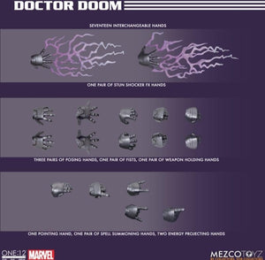 Pre Order MEZCO ONE 12 Doctor Doom