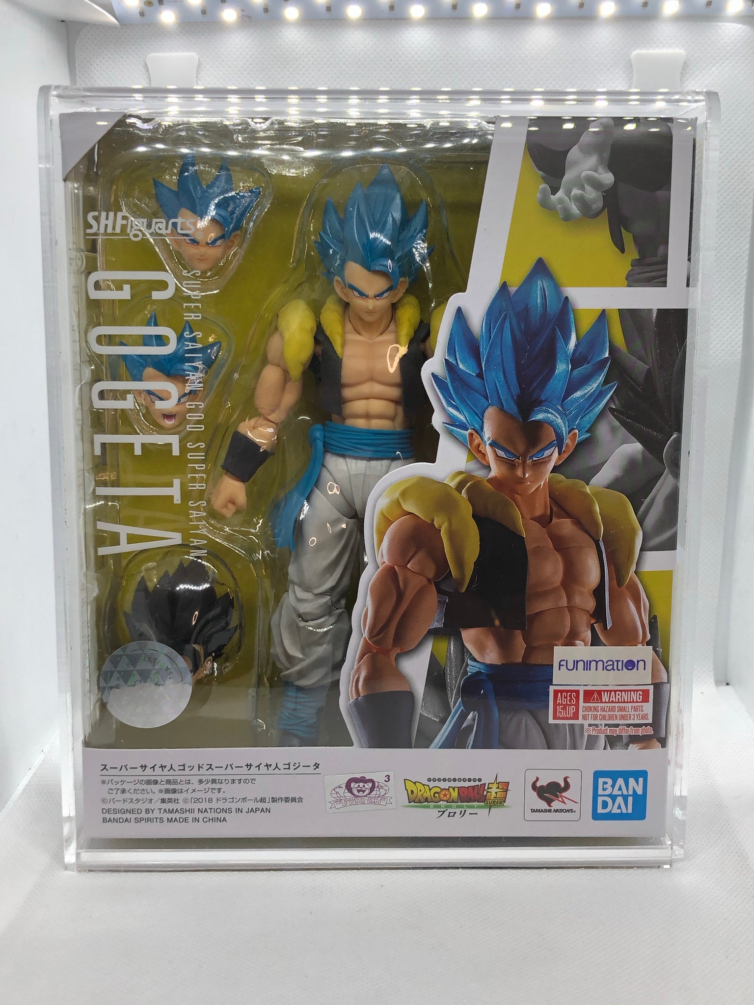 T4 ACRYLIC CASE for Dragon Ball Z, Gogeta Bandai S.H.Figuarts Action F –  Toy Depot Store