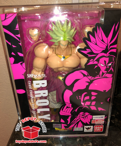 T8 ACRYLIC CASE for Dragon Ball Z, SDCC Exclusive BROLY Bandai S.H.Figuarts Action Figure