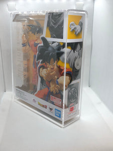 T4 ACRYLIC CASE for Dragon Ball Z, Goku Raised on Earth Bandai S.H.Figuarts Action Figure