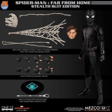Mezco One 12 Collective Spider Man Stealth Suit PX